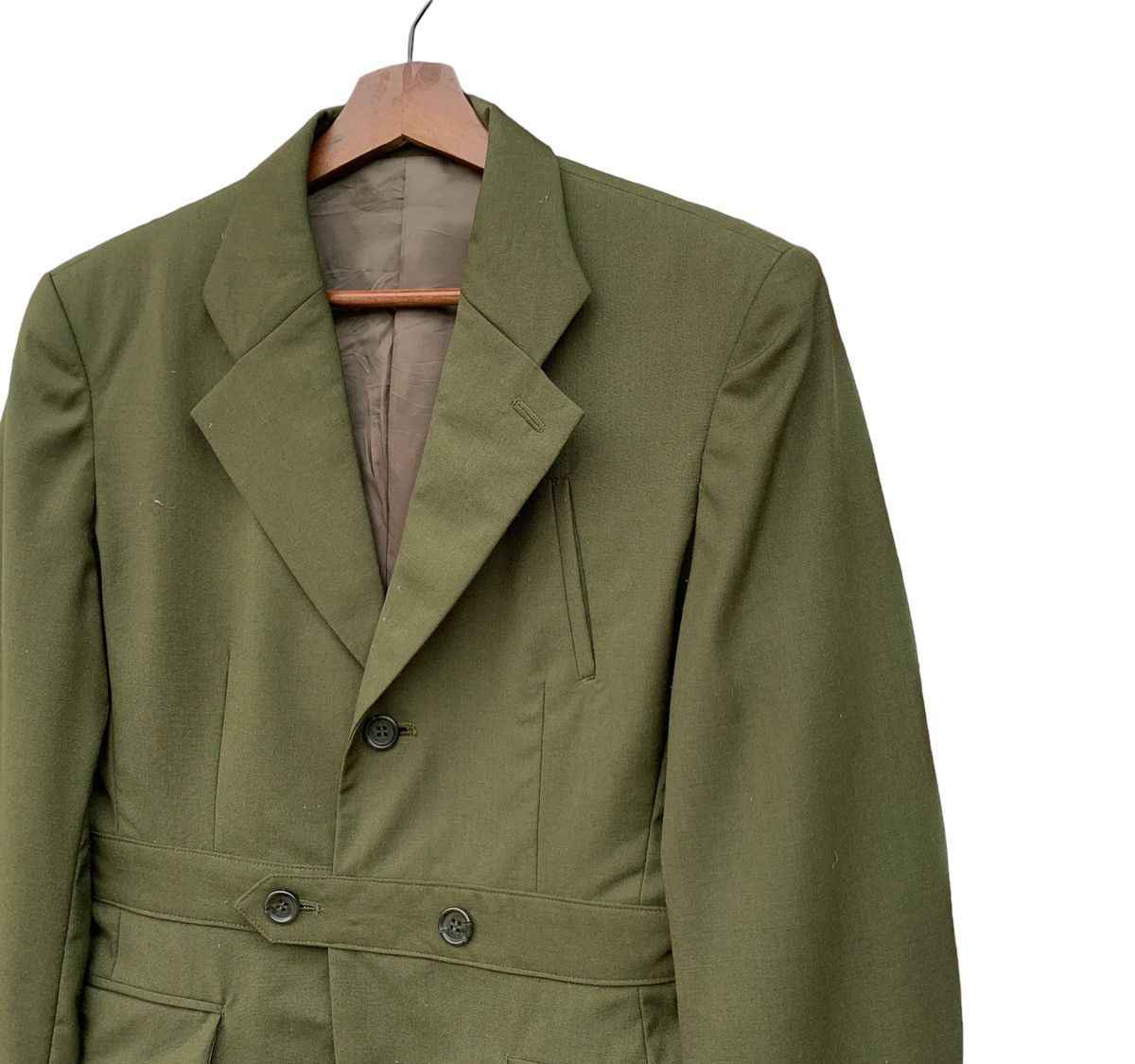 Yohji Yamamoto AT Atsuro Tayama Wool Coat Size US S / EU 44-46 / 1 - 5 Thumbnail
