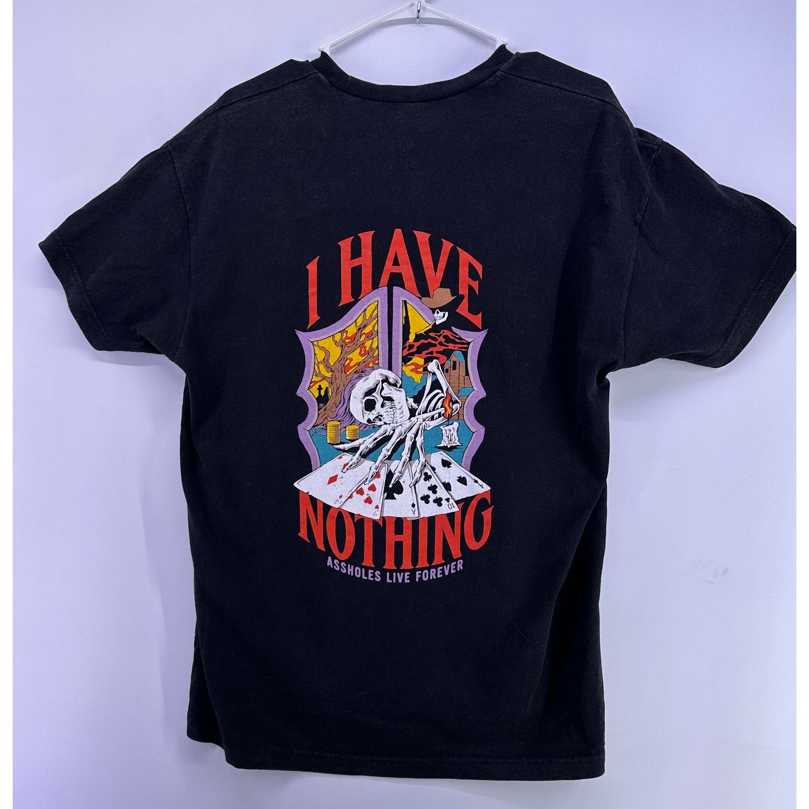 & Other Stories I Have Nothing A..Holes Live For Ever Black Tshirt Size XL Size US XL / EU 56 / 4 - 1 Thumbnail
