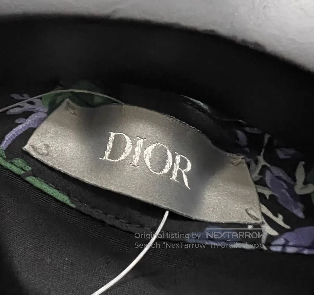 Dior Green Floral Print Short Sleeve Button-Up Shirt. Size US M / EU 48-50 / 2 - 3 Thumbnail
