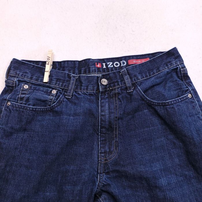 Izod IZOD Regular Fit Casual Denim Jeans Mens Size 32x32 Blue | Grailed