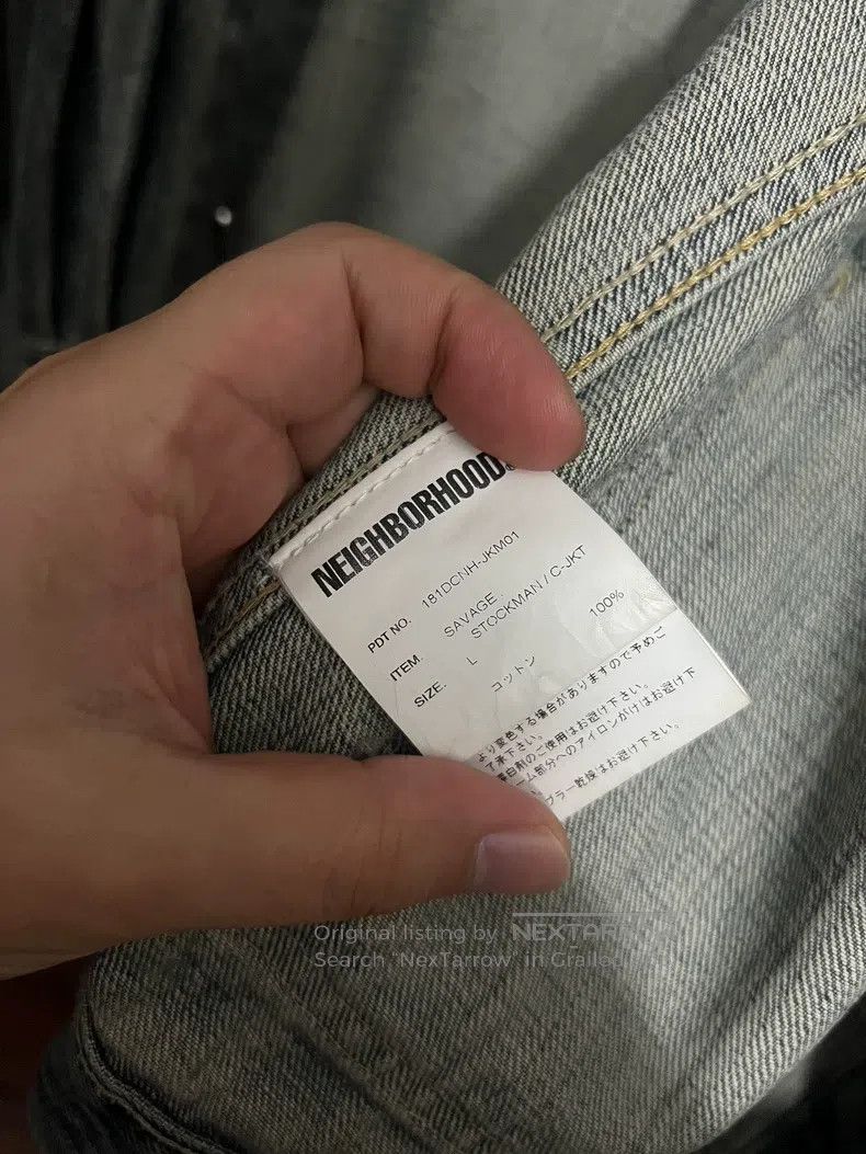 Neighborhood Neighborhood Denim Jacket Size US L / EU 52-54 / 3 - 6 Thumbnail