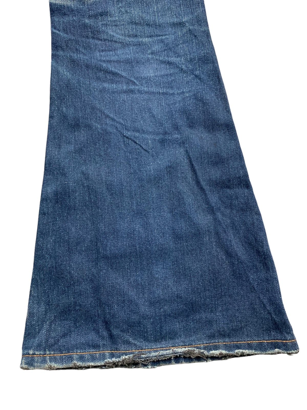 Le Grande Bleu (L.G.B.) L.G.B Mudwash Super Flared Denim Size US 27 - 9 Thumbnail