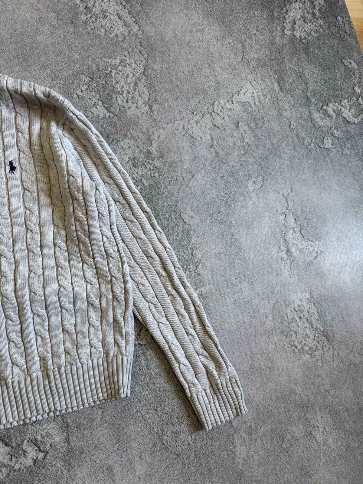 Polo Ralph Lauren Polo Ralph Lauren L/size cable knitwear sweater jumper retro Size L / US 10 / IT 46 - 9 Thumbnail
