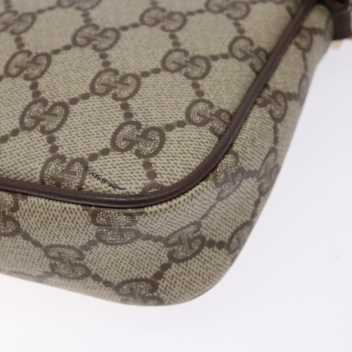Gucci GUCCI GG Supreme Shoulder Bag Pvc Beige Gold 156 02 068 Size ONE SIZE - 12 Thumbnail
