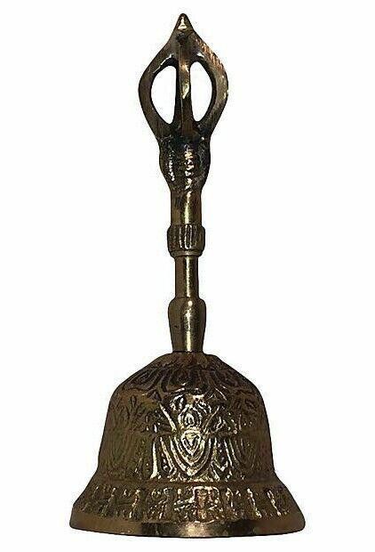 Designer Tibetan Brass Bell Size ONE SIZE - 4 Thumbnail