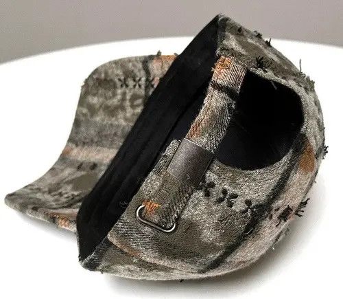 Japanese Brand Streetwear retro punk vintage distressed raw plaid check cap Size ONE SIZE - 4 Thumbnail