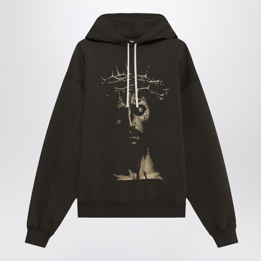 1989 STUDIO o1d2blof1124 Hoodie in Dark Brown Size US L / EU 52-54 / 3 - 1 Thumbnail