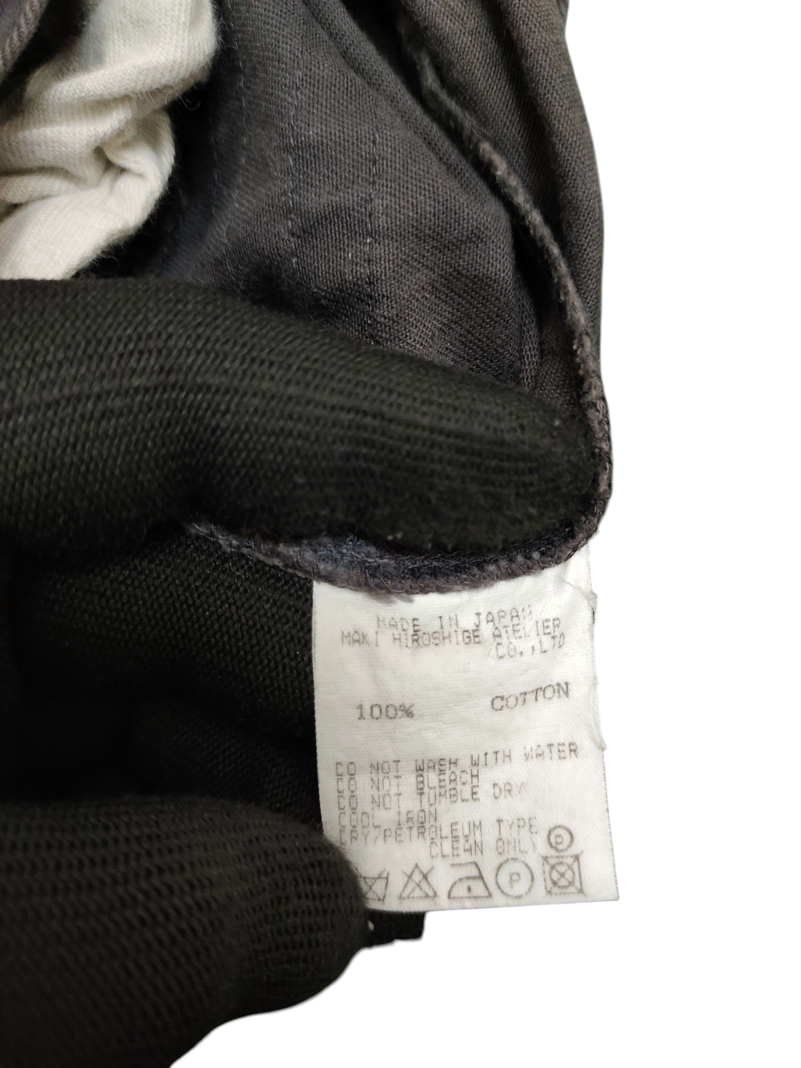 Yohji Yamamoto Gomme Homme By Yohji Yamamoto Patchwork Trouser Pants Size US 30 / EU 46 - 11 Thumbnail