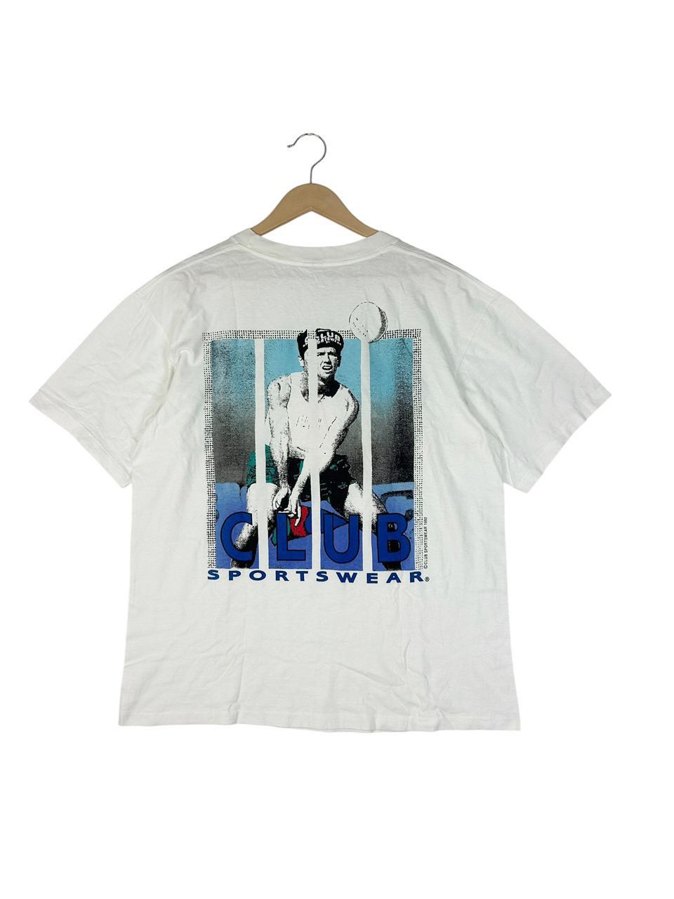 Vintage Vintage 90s Sport Wear T-Shirt / VolleyBall Tee / Photo Art Size US L / EU 52-54 / 3 - 1 Thumbnail