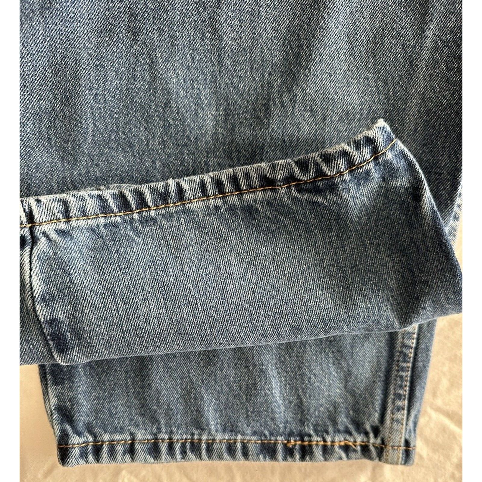 Levi's LEVIS 550 relaxed, 42x32 Dark Blue Wash, Cotton 2019 *CLEAN Size 42" / US 20 - 5 Thumbnail