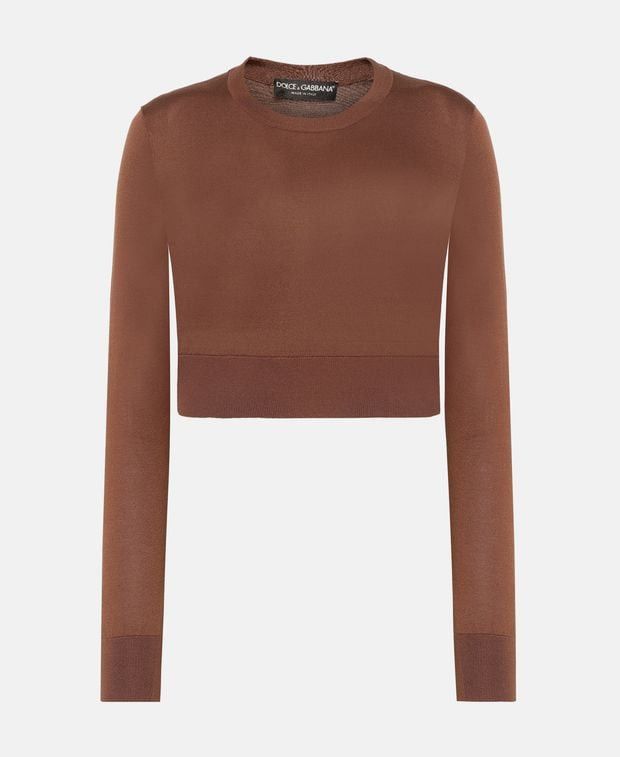 Dolce & Gabbana Silk pullover Size XS / US 0-2 / IT 36-38 - 1 Thumbnail
