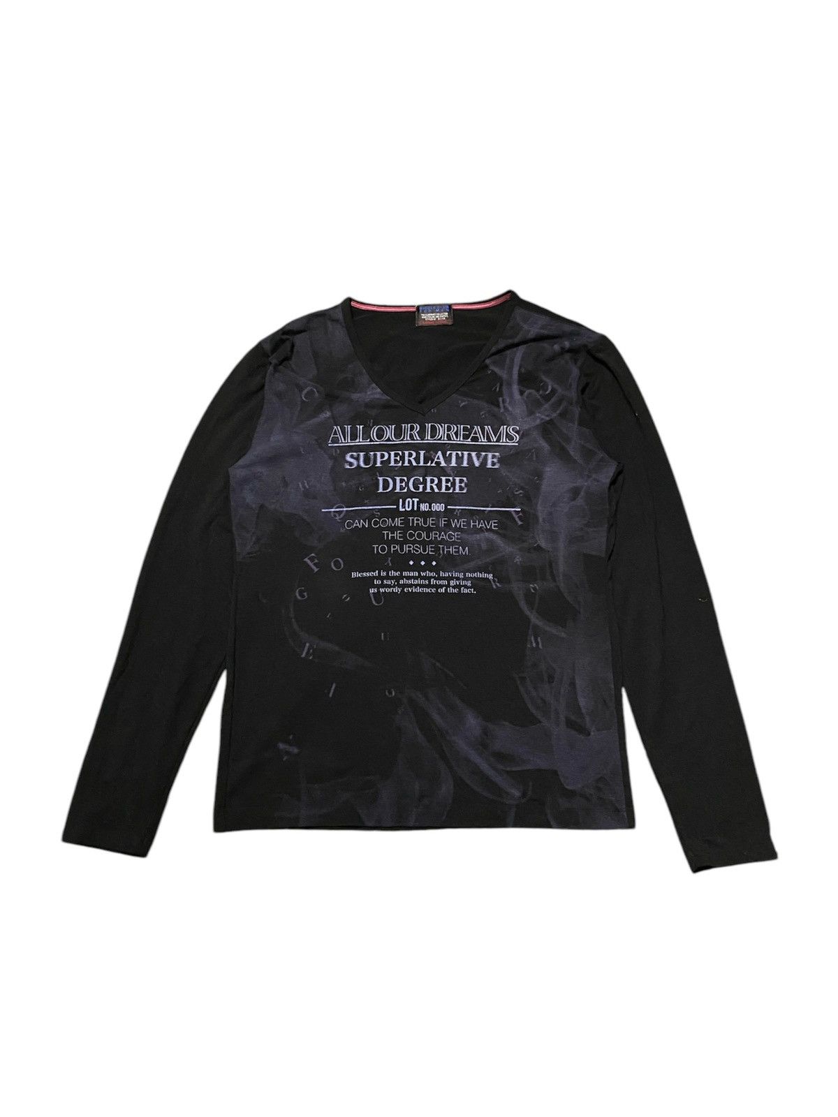 Hysteric Glamour × Japanese Brand × Yasuyuki Ishii Longsleeve Nicole club for men poem Size US L / EU 52-54 / 3 - 1 Thumbnail