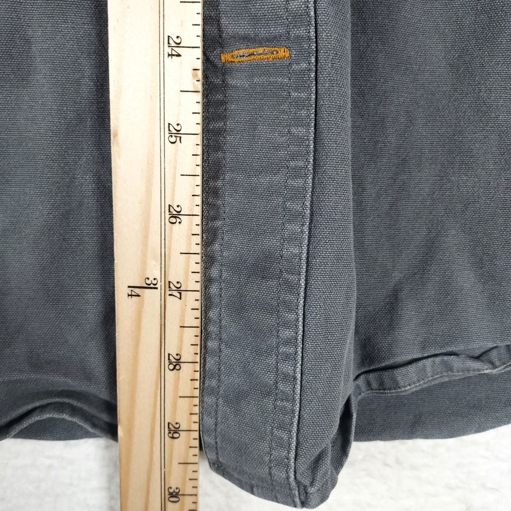 Carhartt Carhartt Mens Short Sleeve Button-Up Relaxed Fit Work Shirt Grey M Size US M / EU 48-50 / 2 - 6 Thumbnail