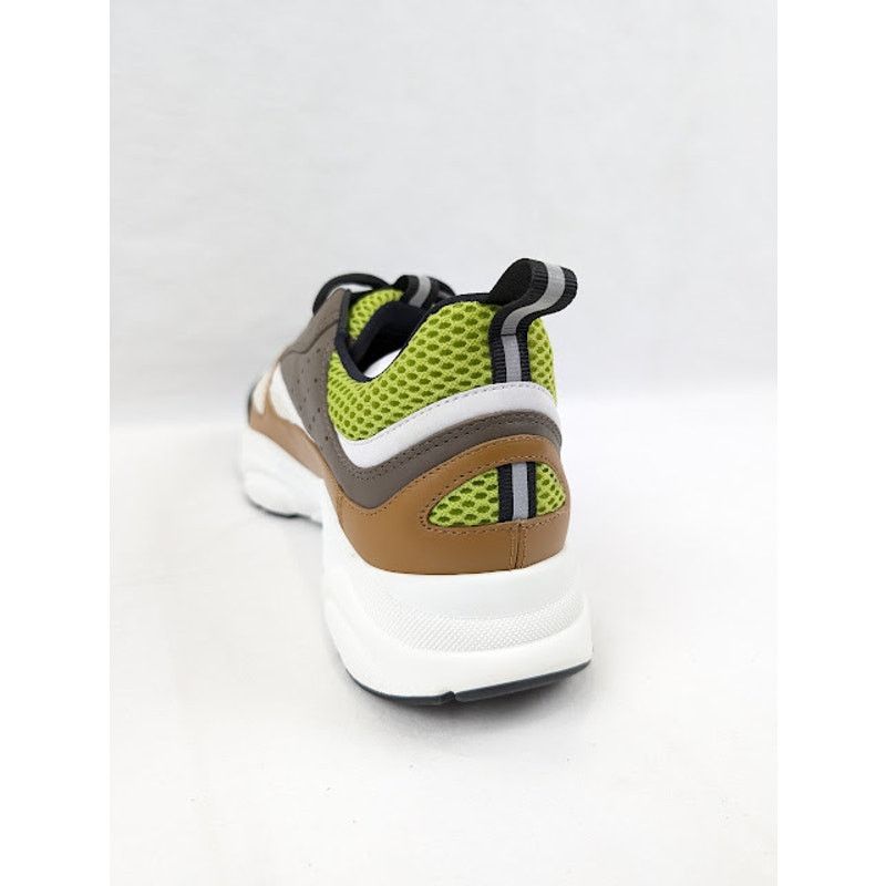 Dior o1rshd1 B22 Calf Mesh Sneakers in Brown/Kaki Size US 9 / EU 42 - 10 Thumbnail