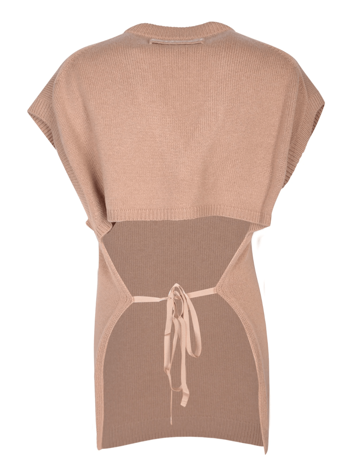 Gucci GUCCI Beige Cashmere Vest New & Authentic Size ONE SIZE - 2 Thumbnail