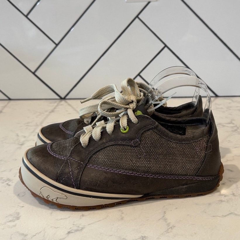 SOREL Sorel Mackenzie leather wool hiking sneakers size 7 Size US 7 / IT 37 - 7 Thumbnail
