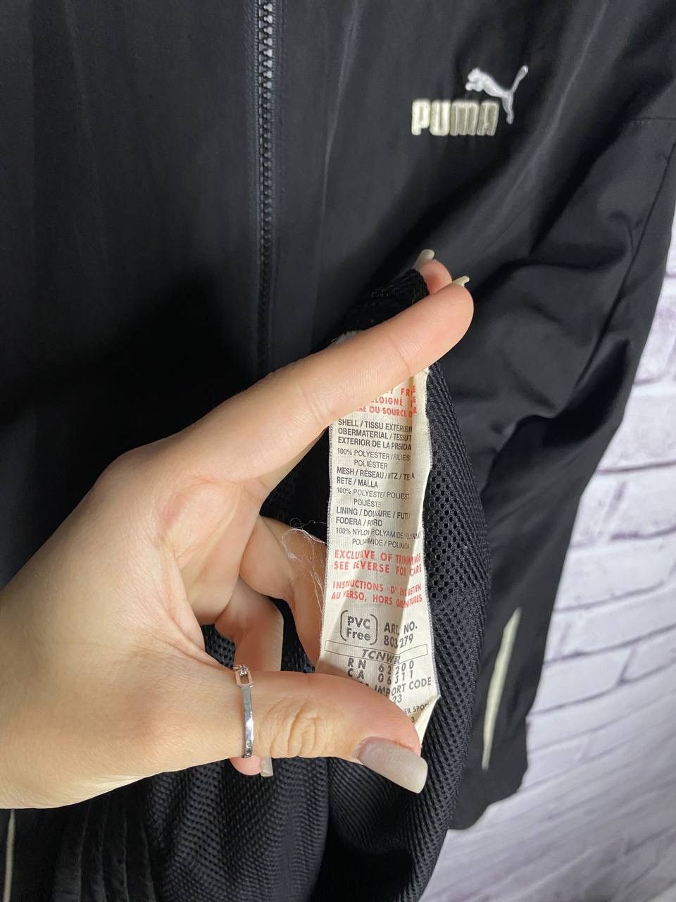 Puma MENS Vintage Puma Nylon Track Jacket 90s 80s Size US XL / EU 56 / 4 - 11 Thumbnail