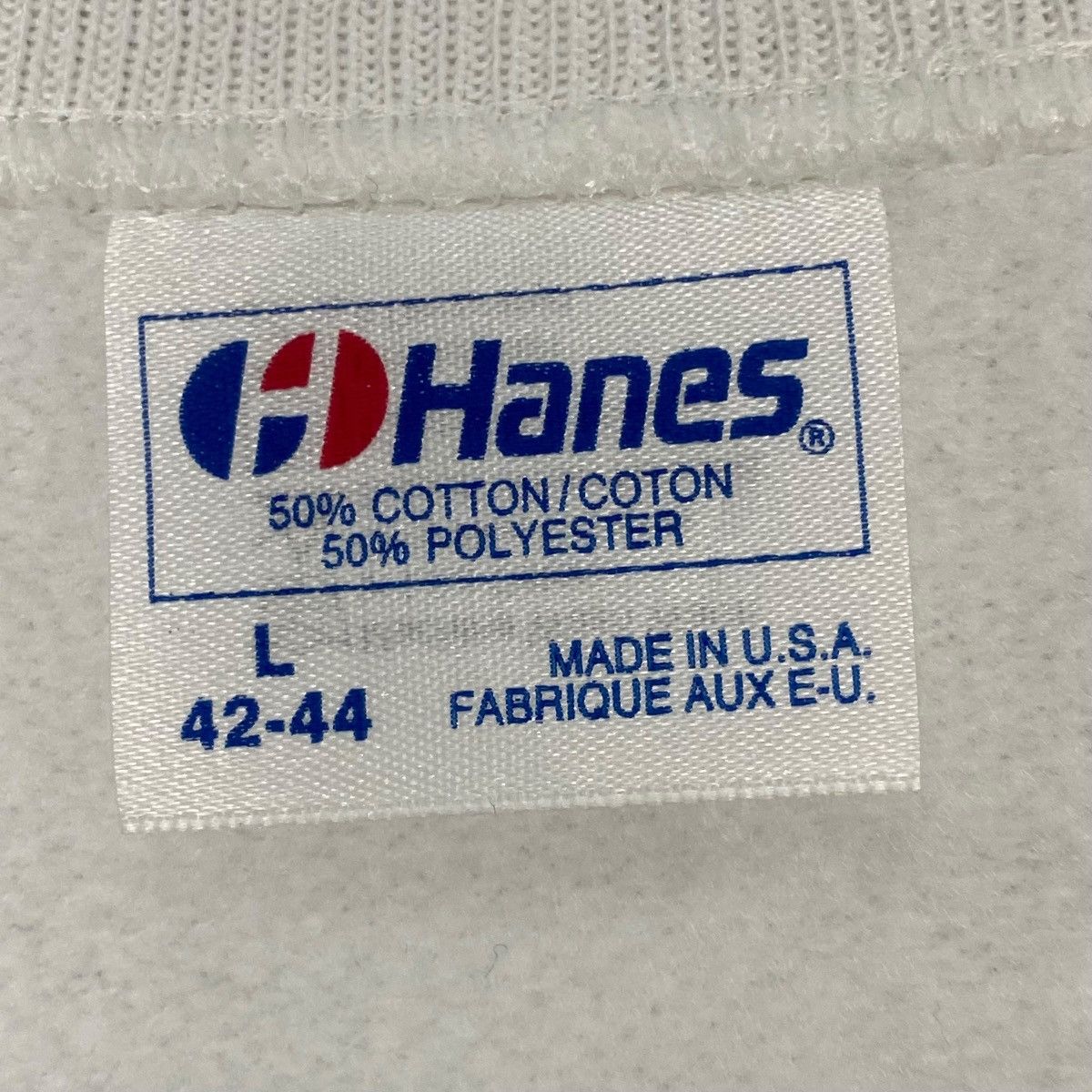Hanes Vintage Hanes Activewear Graphic Sweatshirt White Size L Size L / US 10 / IT 46 - 5 Thumbnail