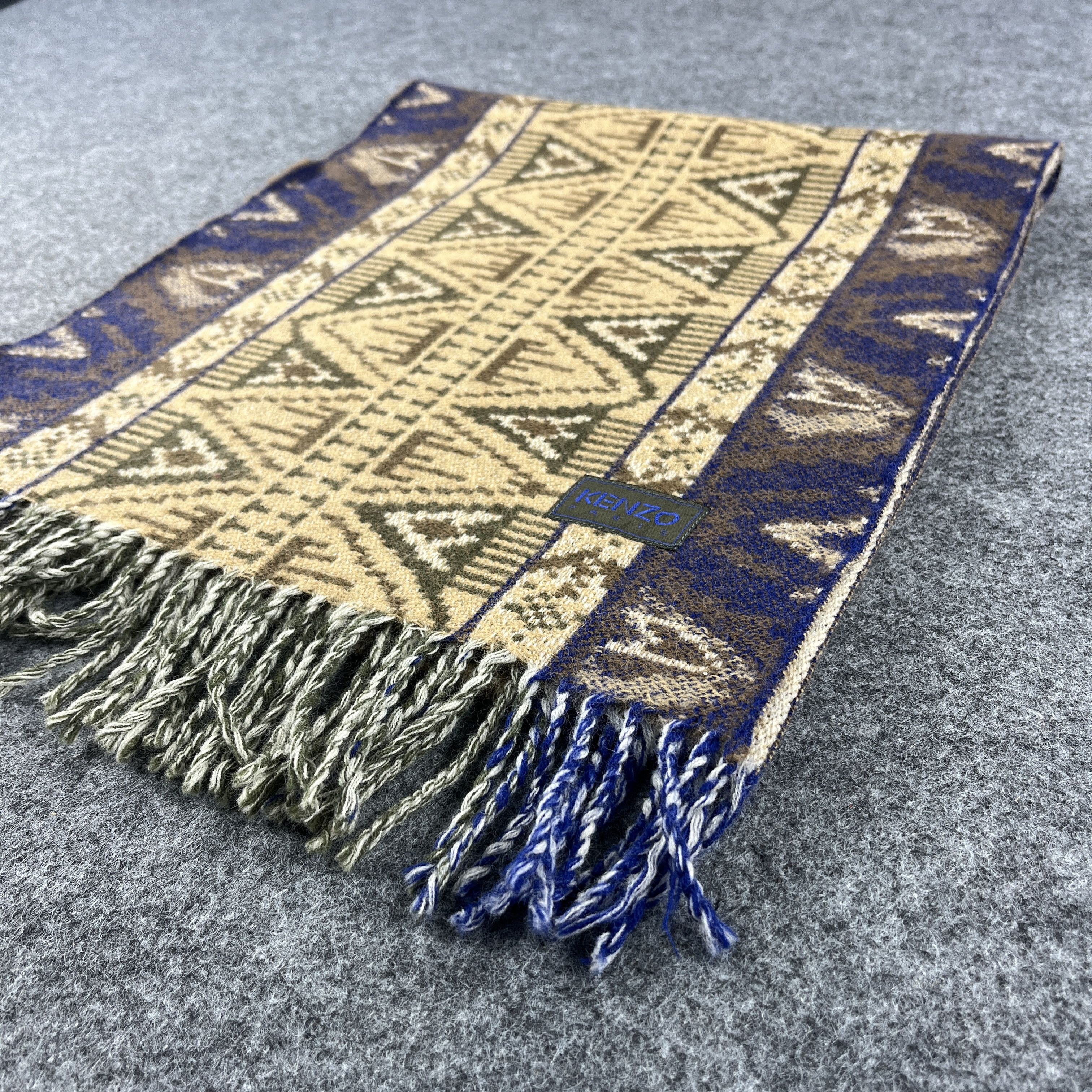 Kenzo Kenzo Scarf / Muffler / Neckwear T1215 Size ONE SIZE - 7 Thumbnail
