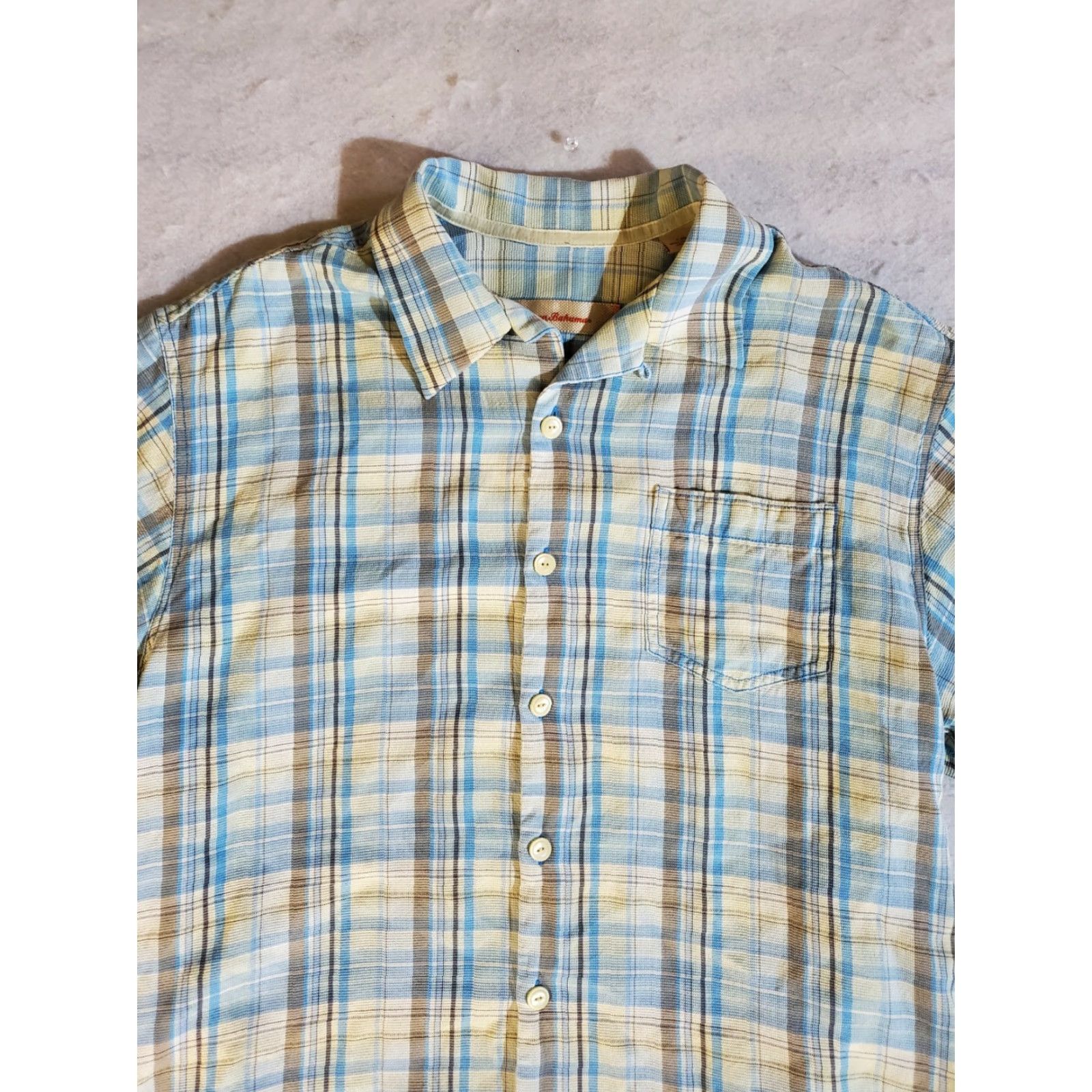 Tommy Bahama Tommy Bahama Button-Up Shirt Hawaiian Style Short Sleeve 100% Silk Mens L Multicolor Size US L / EU 52-54 / 3 - 2 Thumbnail