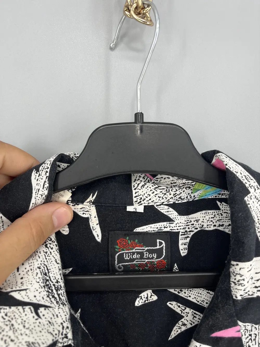 Vintage Vintage Y2K Art Streetwear Hawaiian Travis Scott style Size US L / EU 52-54 / 3 - 7 Thumbnail