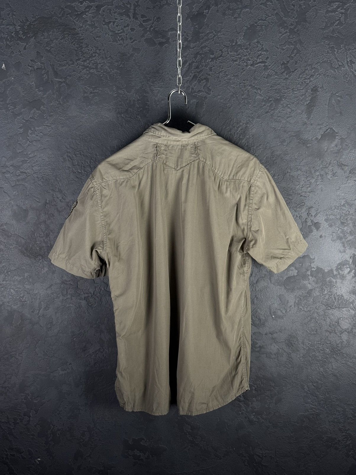 Marithe + Francois Girbaud 1990s Marithe Francois Girbaud Shirt Button Up Size L / US 10 / IT 46 - 7 Thumbnail