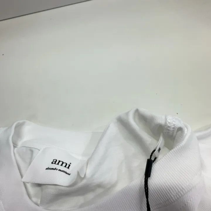 AMI AMIPARIS FW23 Logo Print Crewneck T-Shirt -2507 Size US M / EU 48-50 / 2 - 4 Thumbnail