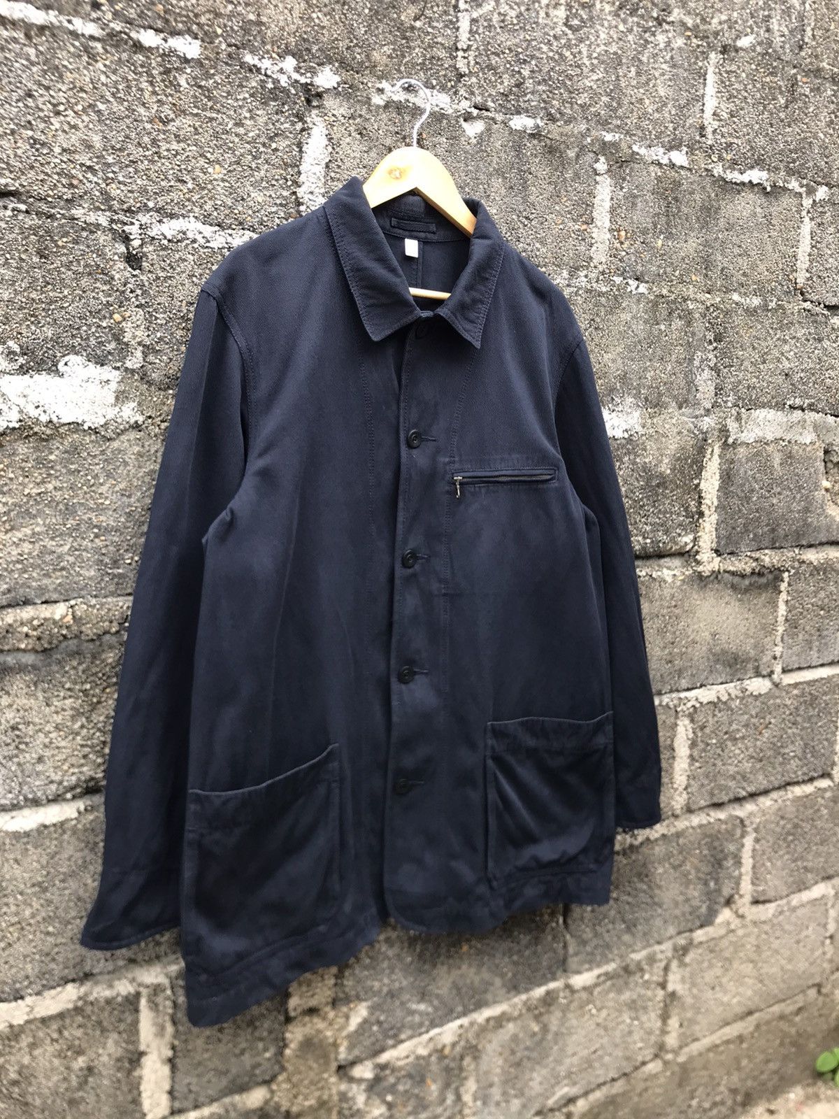Uniqlo ⚡️Vintage Uniqlo Button Chore Shirt Jacket Size US L / EU 52-54 / 3 - 2 Thumbnail