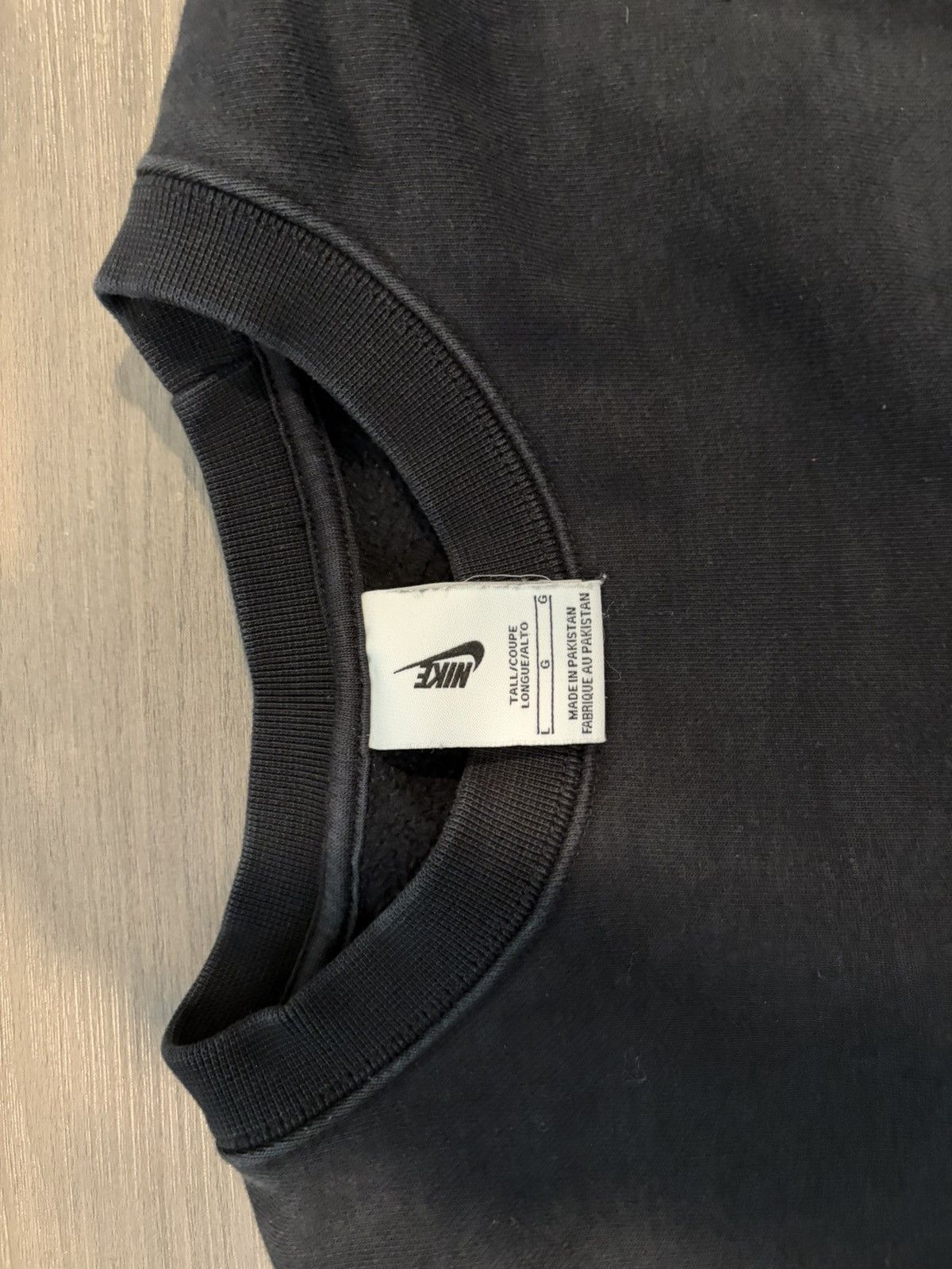 Nike Vintage Nike Black Crewneck Size US L / EU 52-54 / 3 - 3 Thumbnail