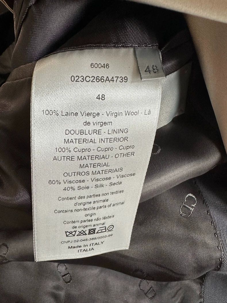 Dior Dior Men's catwalk haze blue streamer suit 2502-Nextarrow Size 48R - 7 Thumbnail