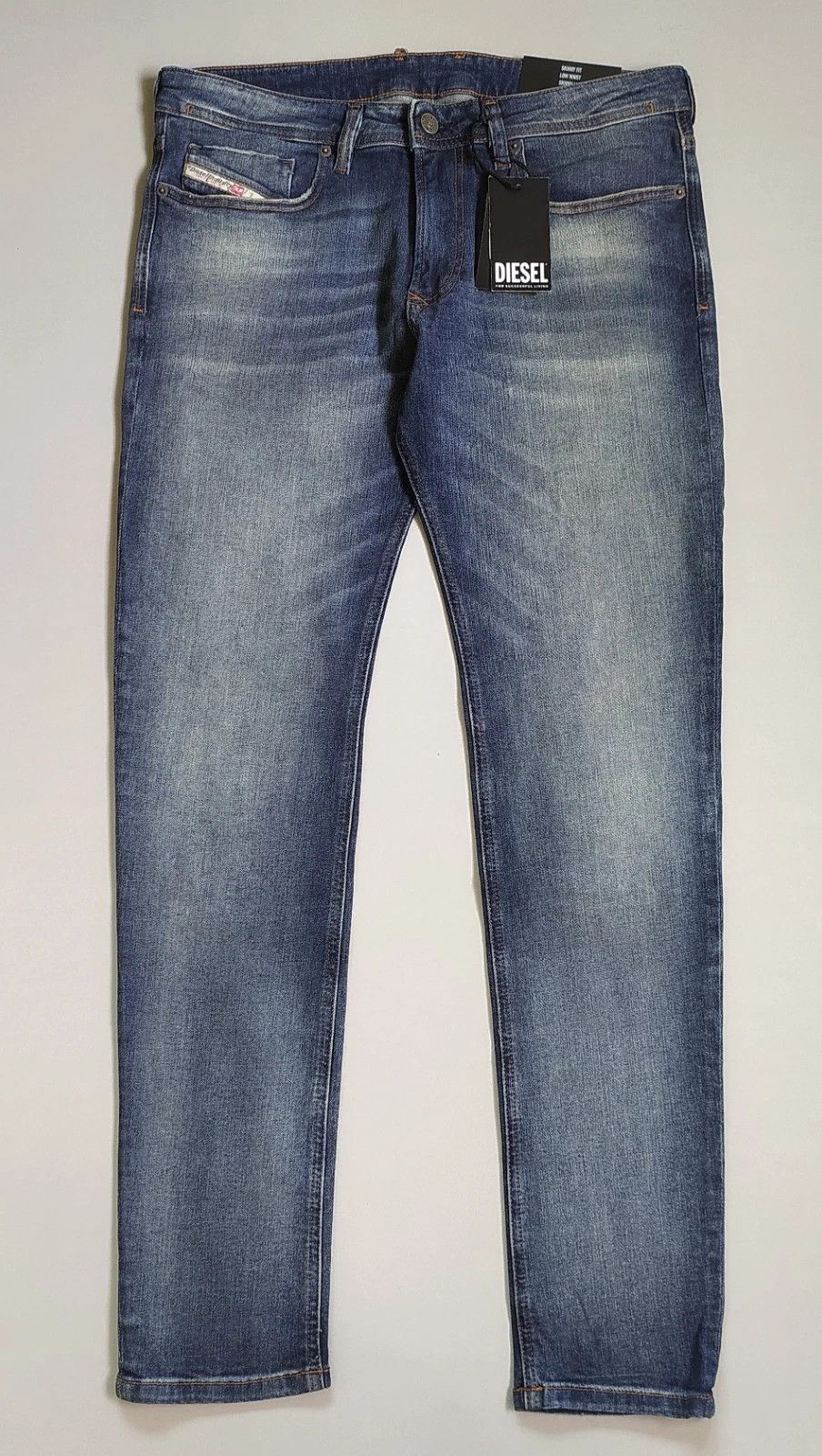 Diesel Diesel 1979 SLEENKER-R L.30 MENS JEANS T/9658 Size US 32 / EU 48 - 2 Thumbnail