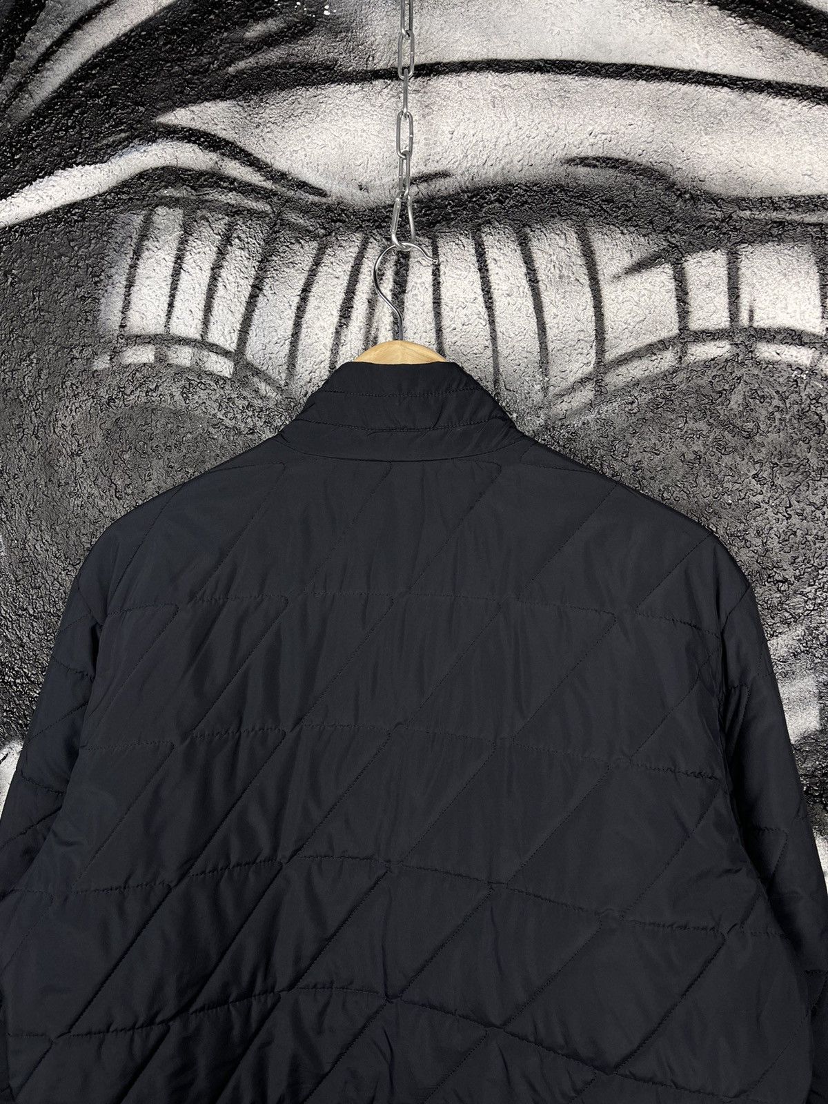 Ermenegildo Zegna Ermenegildo Zegna Sport Vintage Navy Blue Quilted Jacket Size M Size US M / EU 48-50 / 2 - 12 Thumbnail