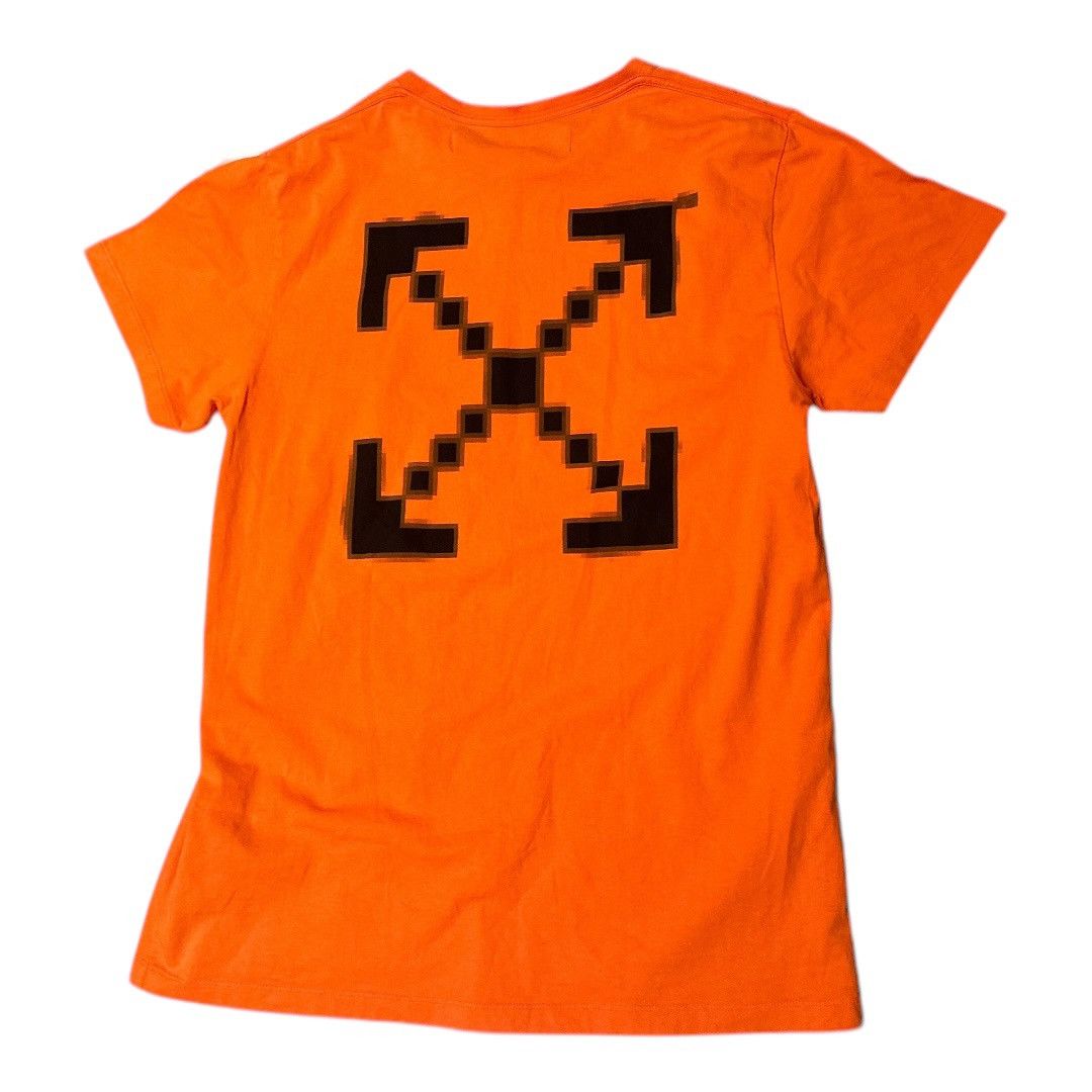 Off-White Off-White Industrial Print T-Shirt 'Orange' Size L Size US L / EU 52-54 / 3 - 2 Thumbnail