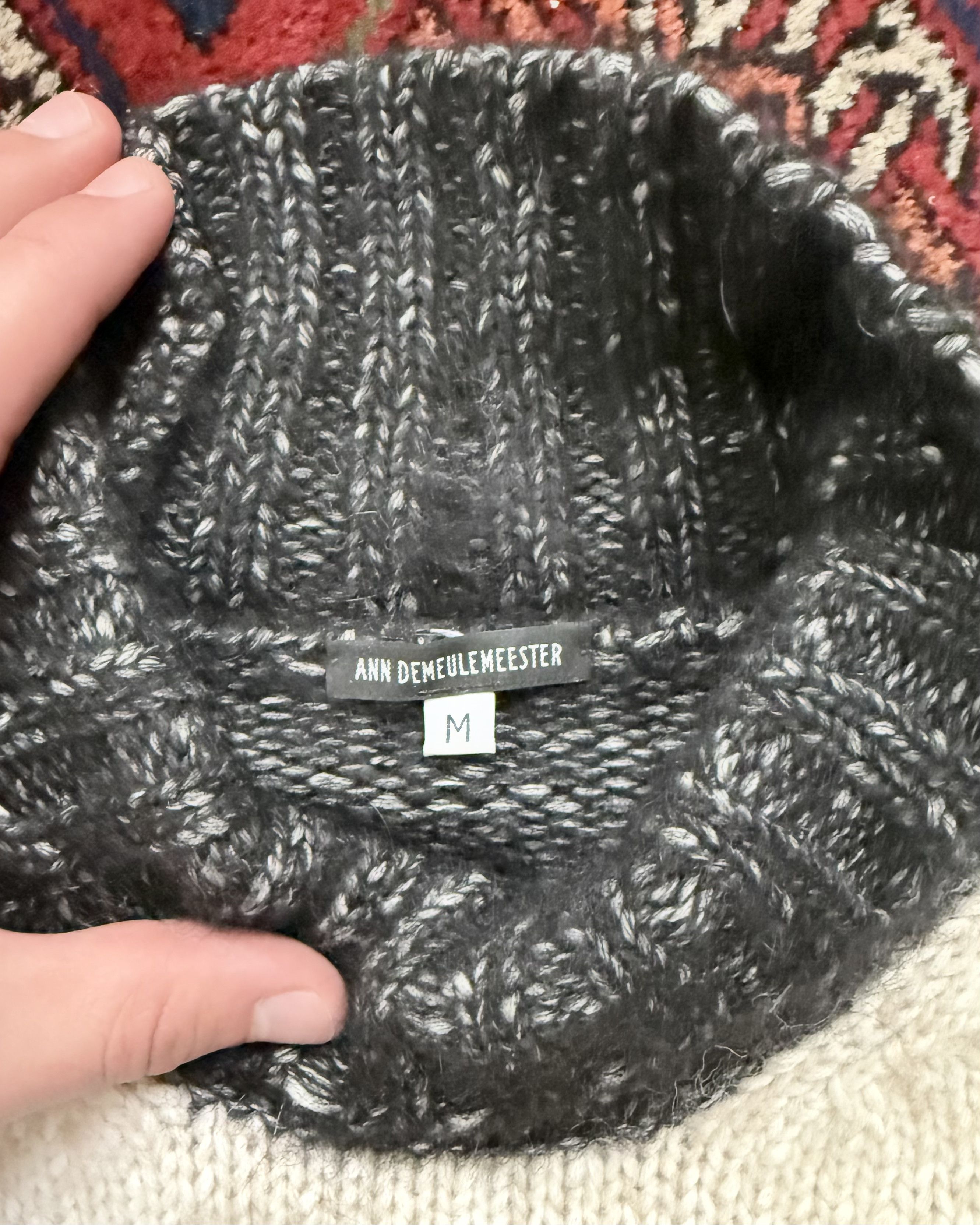 Ann Demeulemeester Ann De Meulemeester Mohair Knitted Sweater Size US M / EU 48-50 / 2 - 8 Thumbnail