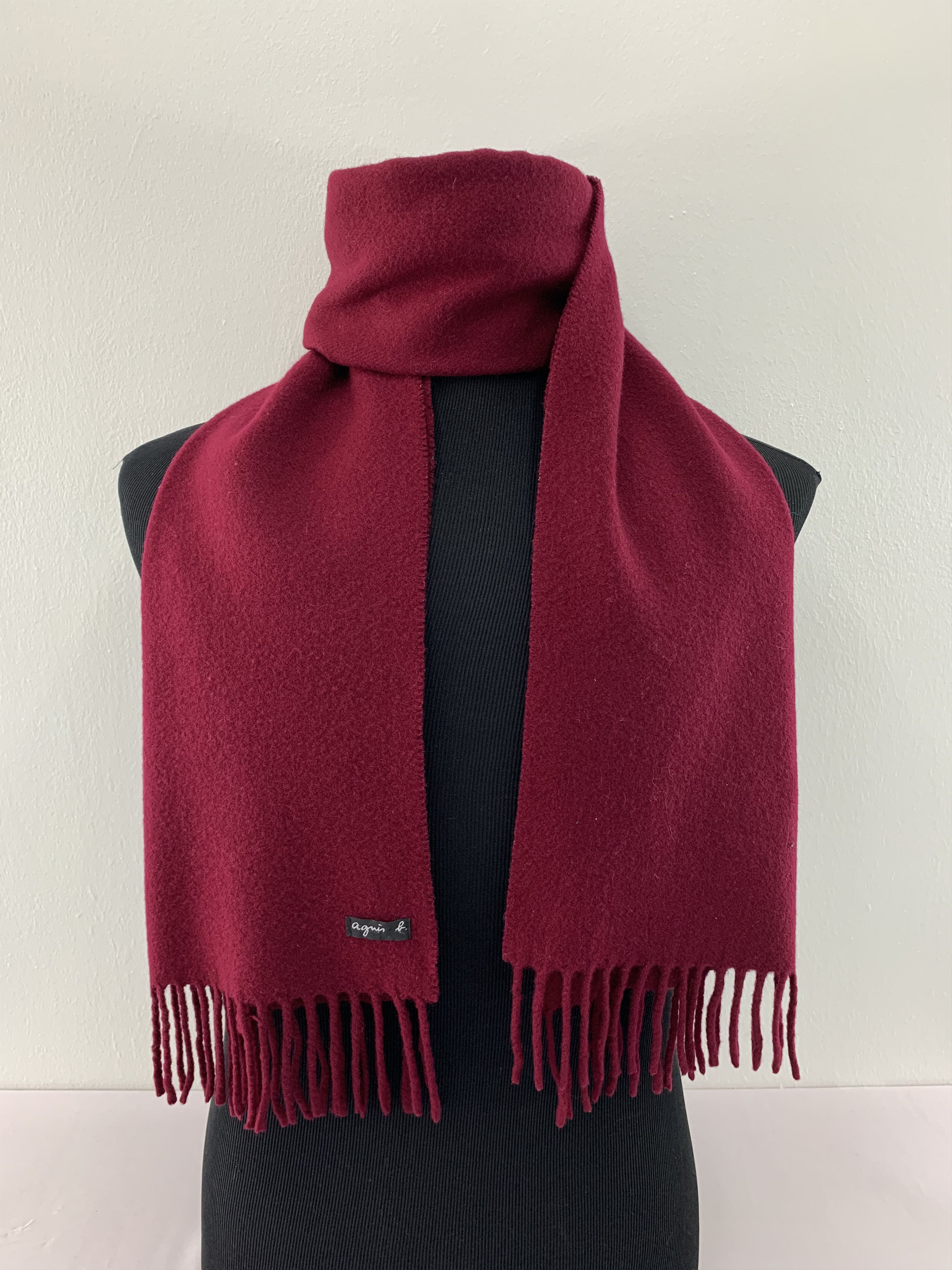 agnes b. Agnes b Scarf Wool Muffler Neck Wrap BL4291 Size ONE SIZE - 1 Thumbnail