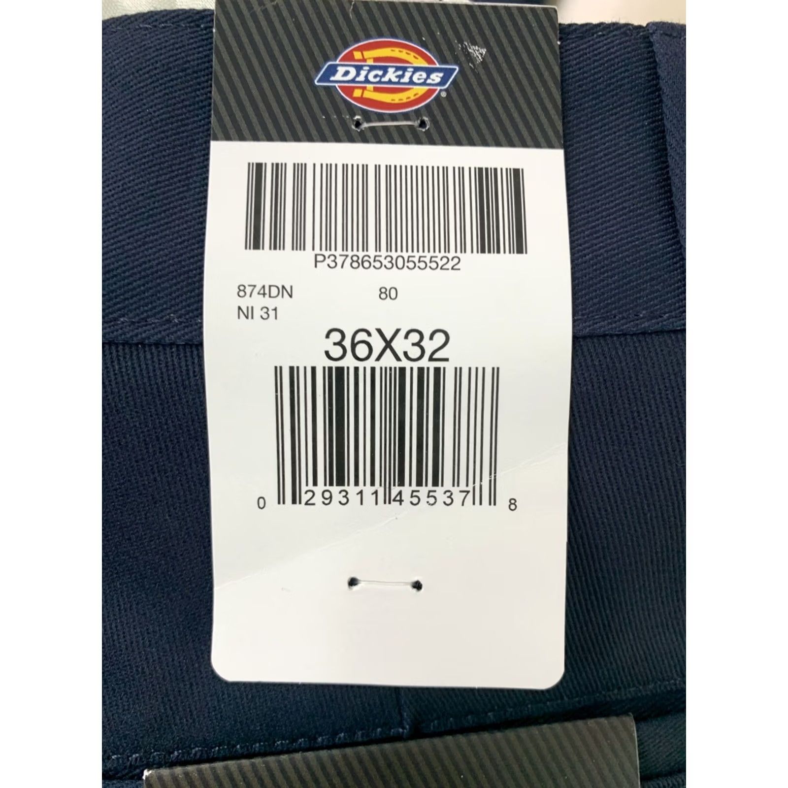 Dickies Dickies 874 Original Fit Work Pants Blue Men’s 36x32 NWT-12604 Pants Dickies 874 Workwear Regular Fit Straight Leg Men Blue 36x32 NWT Size US 36 / EU 52 - 7 Thumbnail