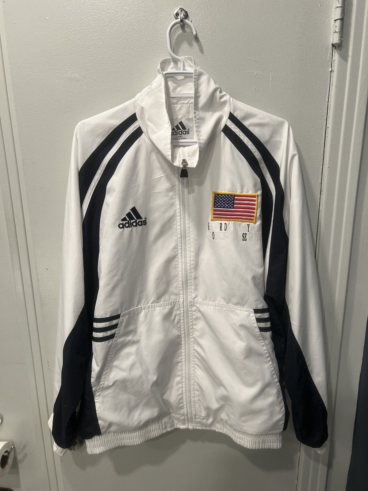 Adidas × Vintage Adidas Vintage USA Light Jacket Size US L / EU 52-54 / 3 - 1 Thumbnail