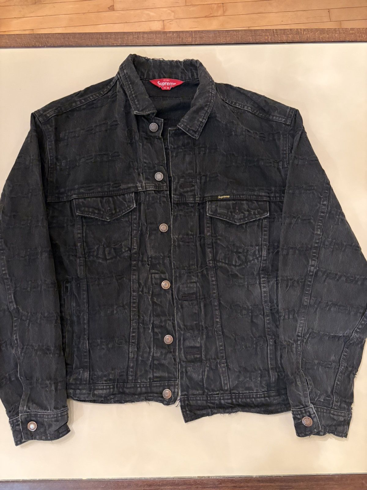 Supreme Supreme Fuck Denim Jacket | Grailed