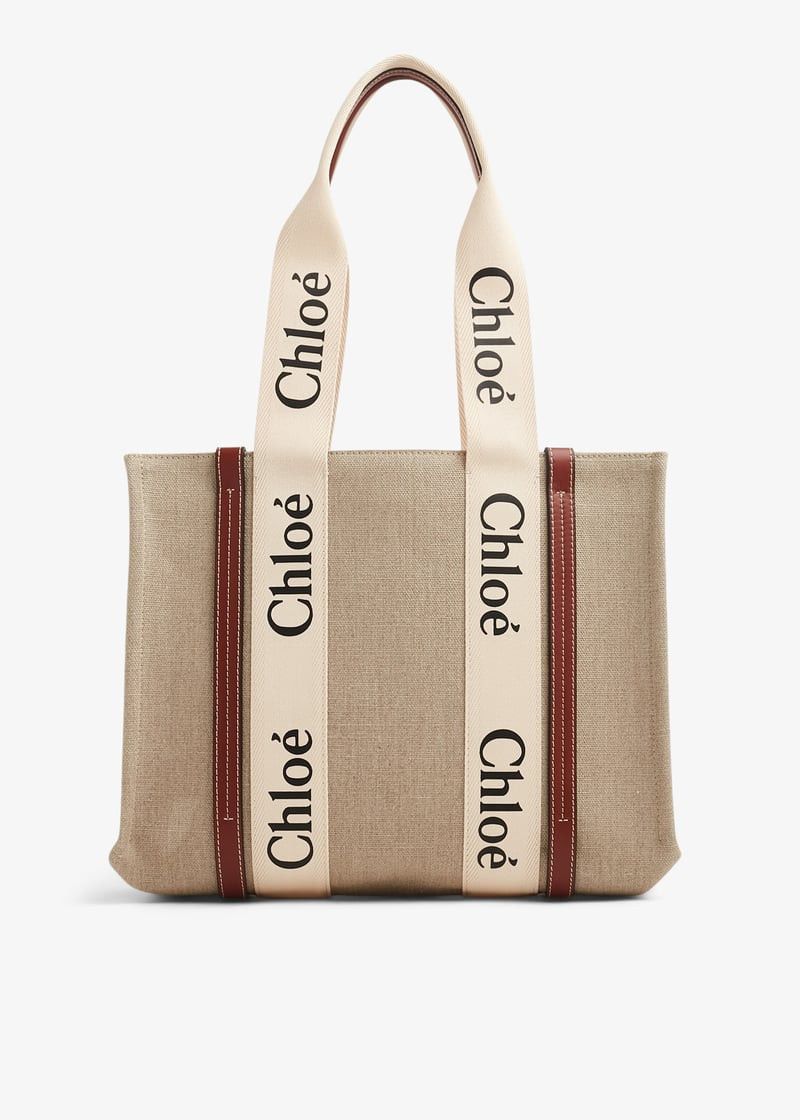 Chloe oc11z0525 Size: OS / Medium Woody Tote Bag in Multicolor Size ONE SIZE - 1 Thumbnail
