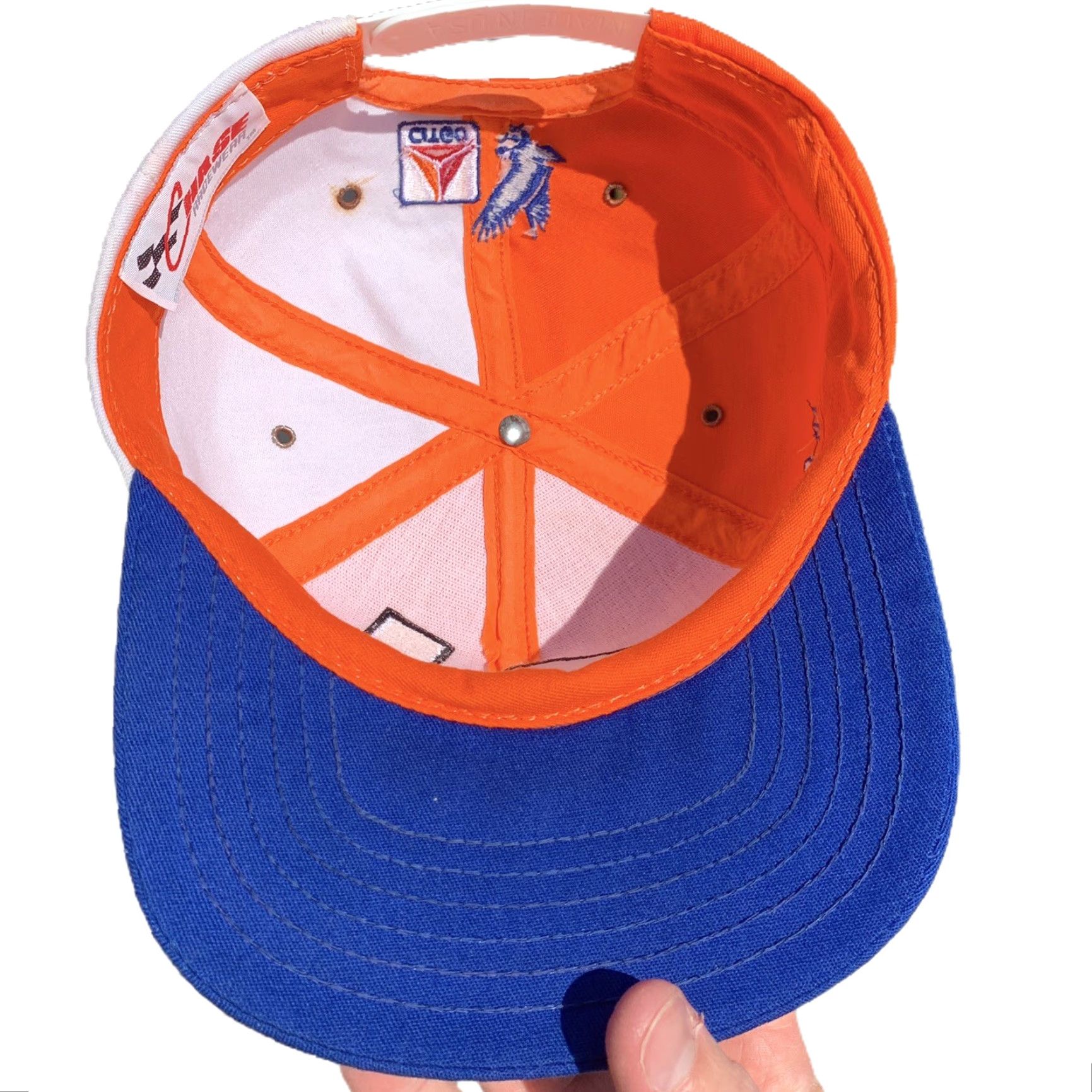 Vintage VINTAGE Chase Nascar Hat - Michael Waltrip #21 Snapback, 90s Racing, Orange, Adjustable Mens Size ONE SIZE - 5 Thumbnail