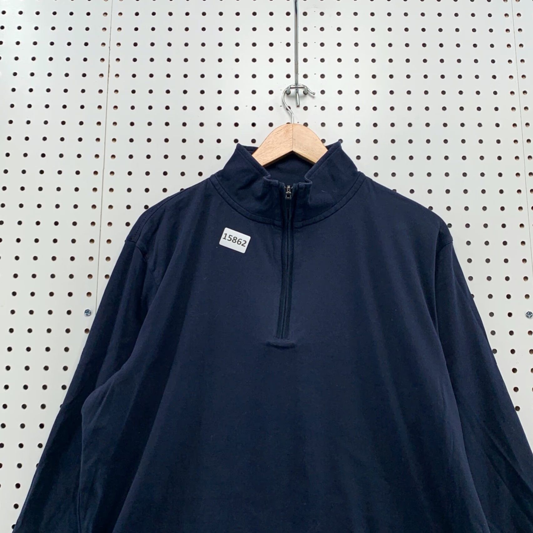 Banana Republic Banana Republic Sweater Mens Extra Large Blue Navy 1/4 Zip Casual Size XL Size US XL / EU 56 / 4 - 2 Thumbnail