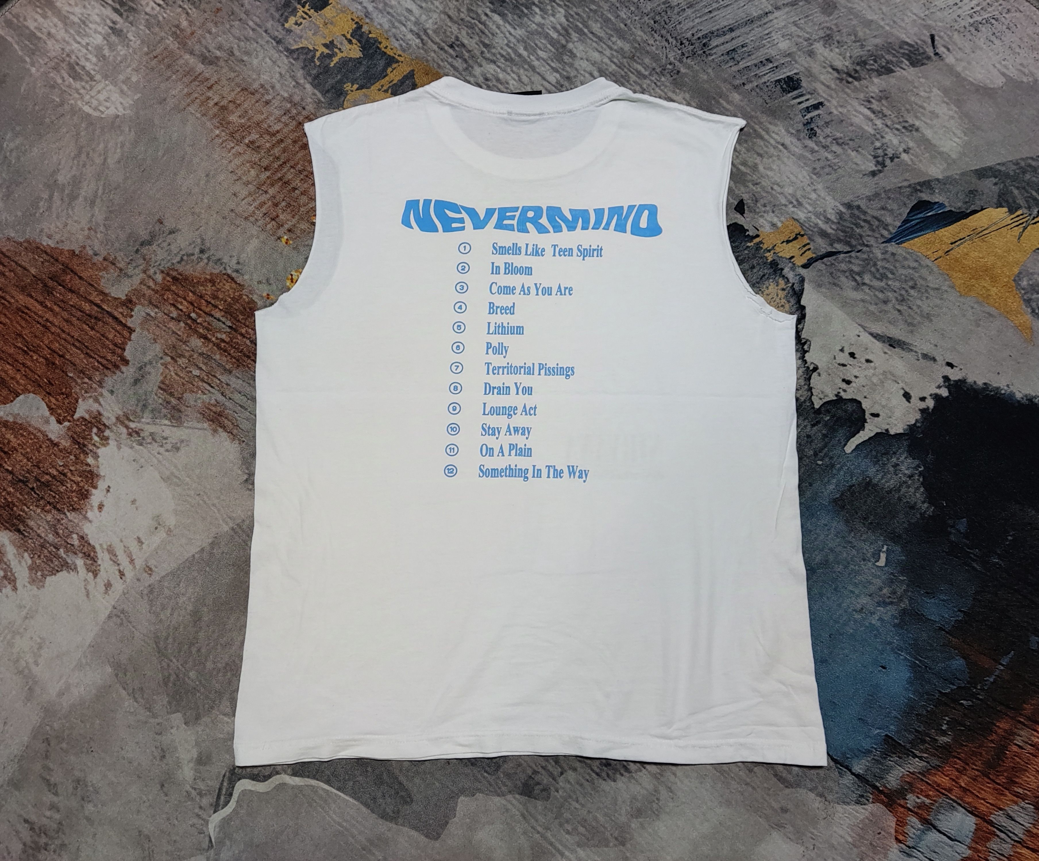 Band Tees × Nirvana Vintage Y2k Nirvana Nevermind Grunge Kurt Cobain Size US L / EU 52-54 / 3 - 2 Thumbnail