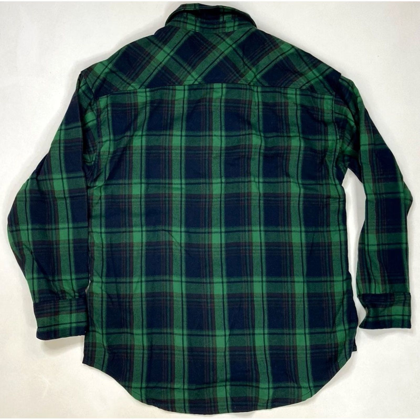 MNML MNML Plaid Button-Up Shirt Men Small Green Long Sleeve Pocket Shirt Size US S / EU 44-46 / 1 - 3 Thumbnail