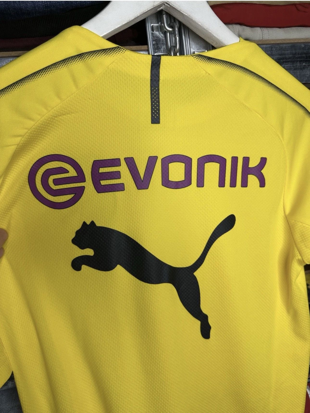 Puma PUMA BVB 2019 Borussia Dortmund Training Football T-Shirt Size US S / EU 44-46 / 1 - 5 Thumbnail