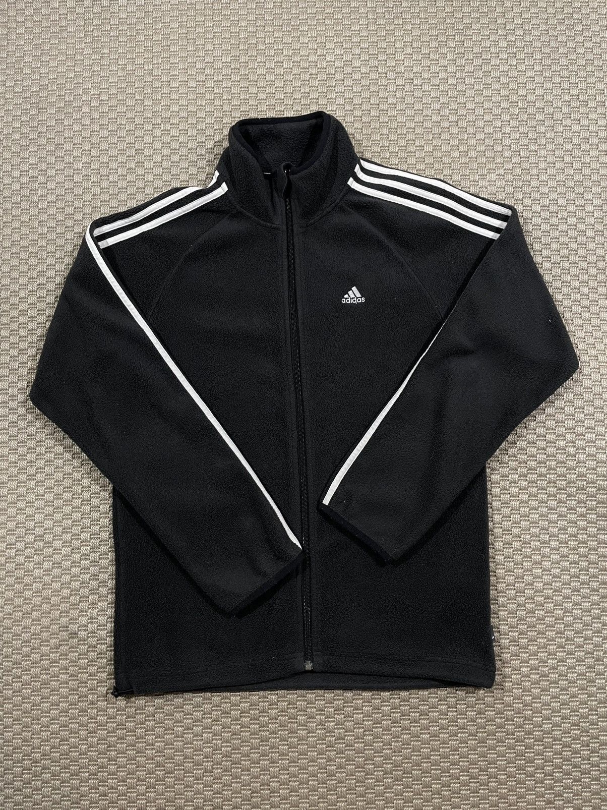 Adidas × Vintage Vintage Adidas Fleece Jacket Size US S / EU 44-46 / 1 - 2 Thumbnail