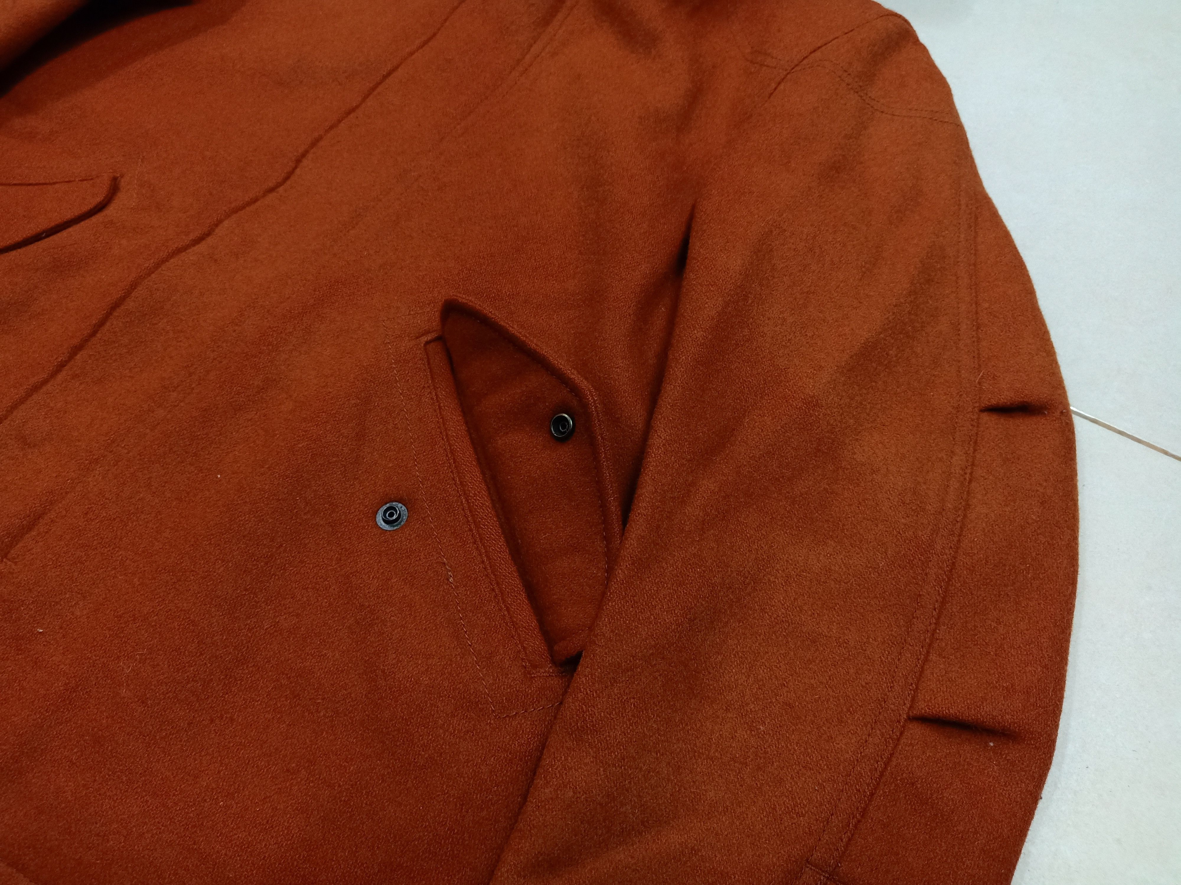 Japanese Brand GREEN LABEL RELAXING United Arrows Orange Hoodie Jackets Size US XS / EU 42 / 0 - 5 Thumbnail