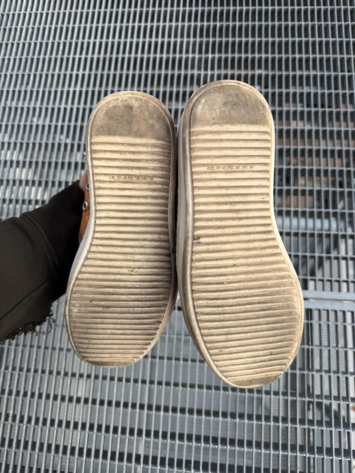 Rick Owens Drkshdw Rick Owens Drkshdw Papaya Low Ramones Size US 6.5 / IT 36.5 - 7 Thumbnail