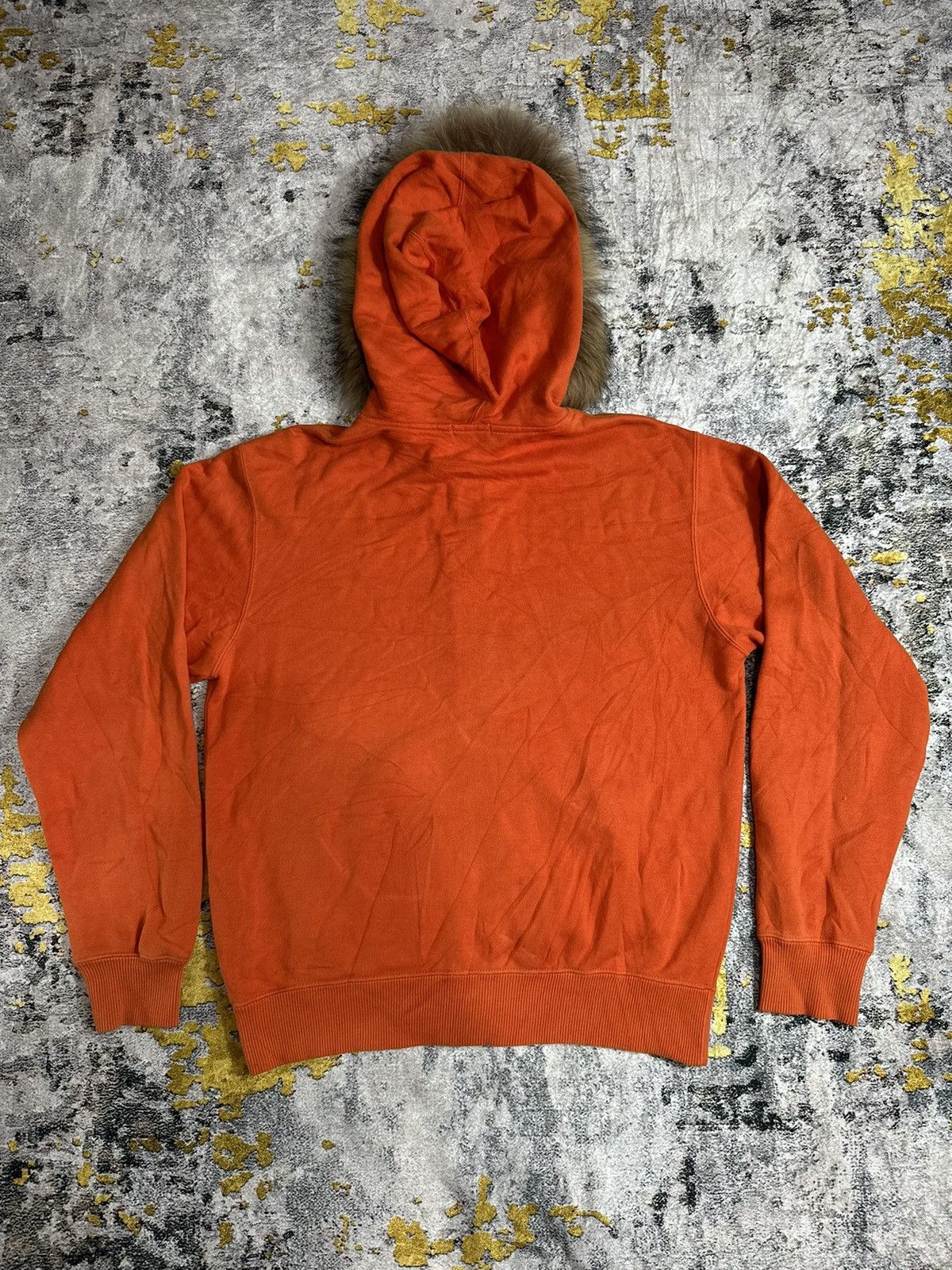 20471120 CRAZY FADED UNIQLO FUR Zip Up HOODIE ORANGE COLOUR Size US M / EU 48-50 / 2 - 3 Thumbnail