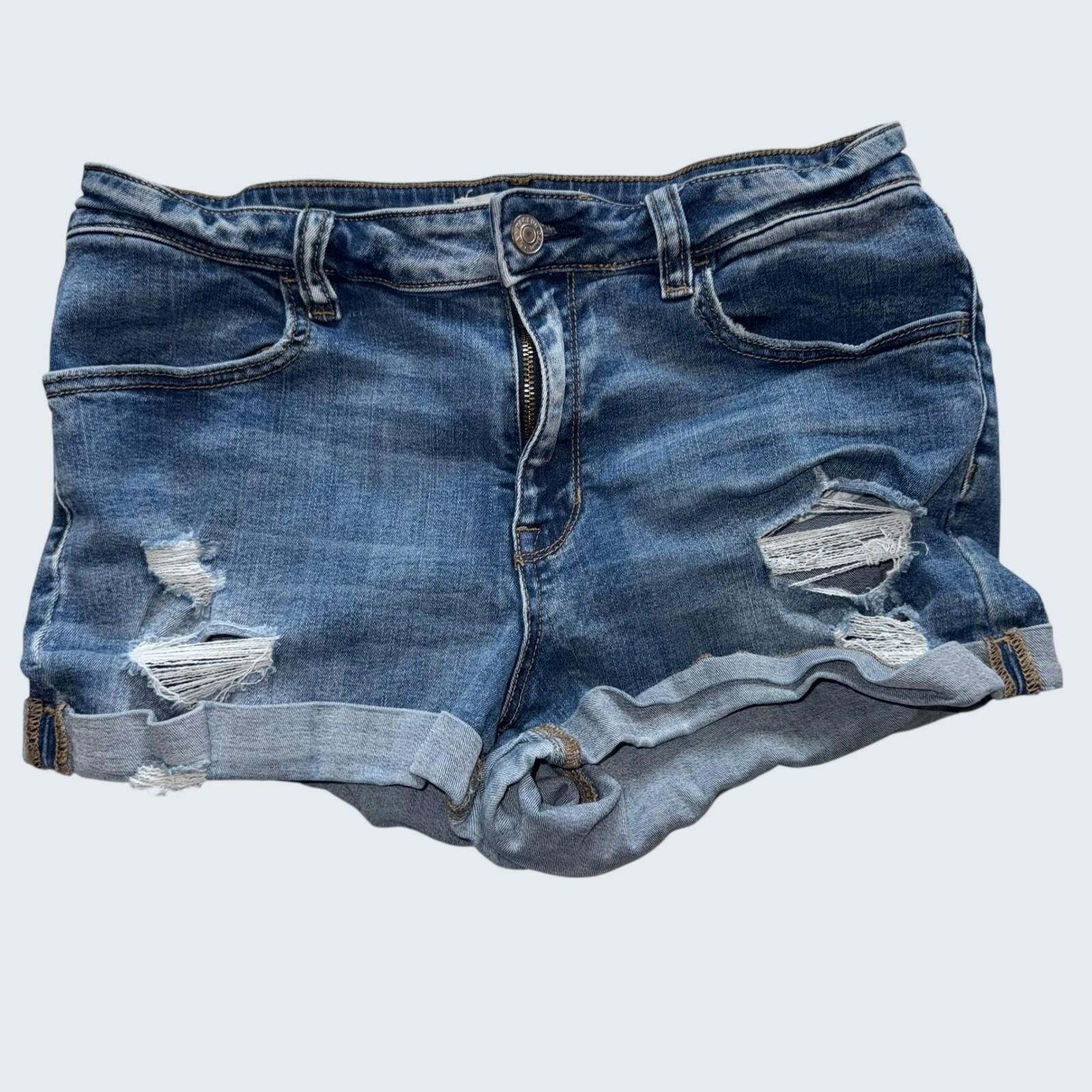 Pacsun PacSun Womens High Rise Super Stretch Shortie Shorts Size 29 Size 29" - 5 Thumbnail