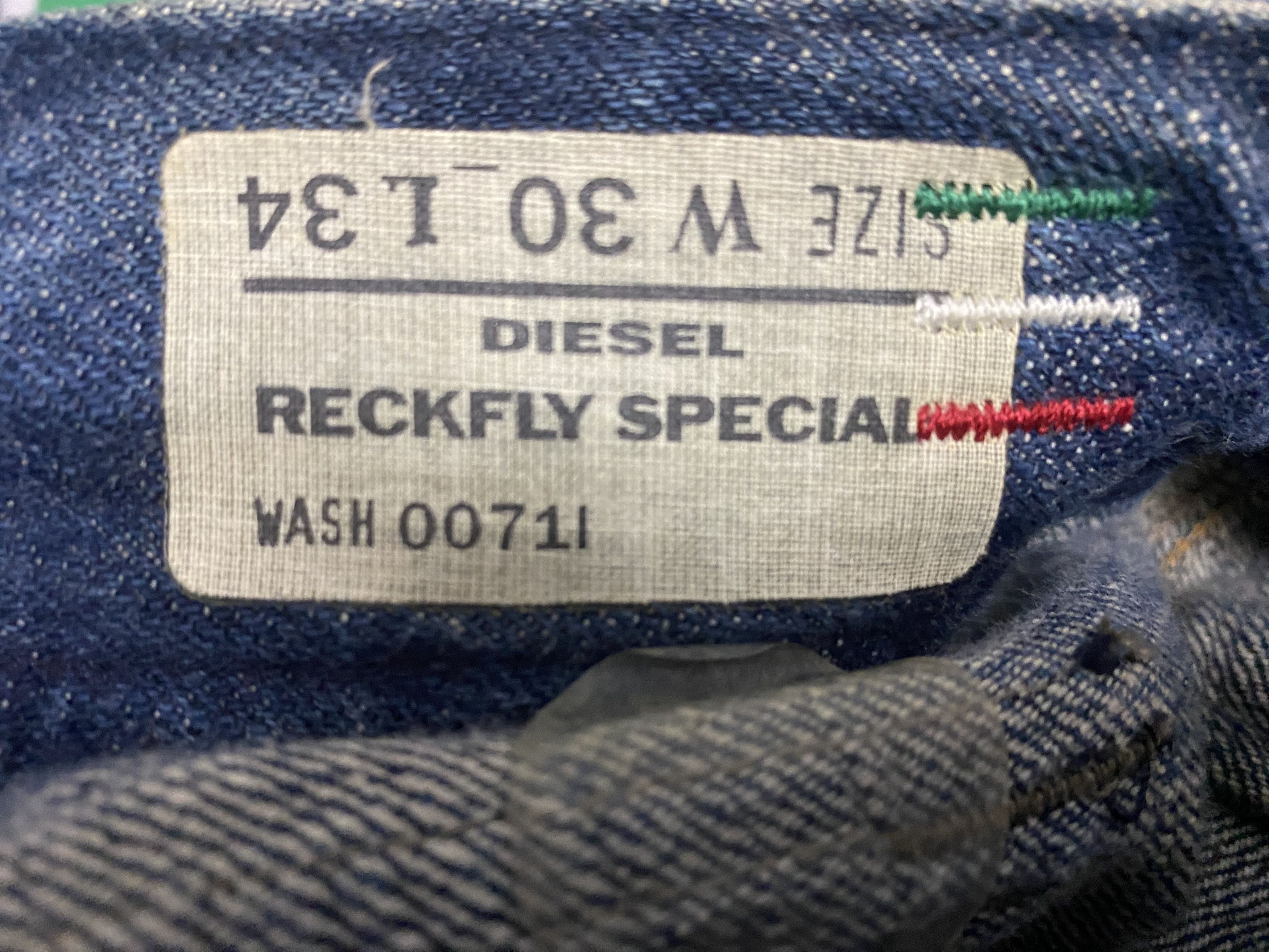 Diesel Vintage Diesel Reckfly Special Jeans Women Size 30" / US 8 / IT 44 - 7 Thumbnail